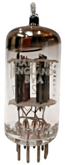 HIGH GM (1841, 1737) BRIMAR ENGLAND 12AX7 / ECC83 TUBE SHORT GREY PLATE HALO