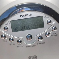 Duraband MP3 Anti-Skip CD Player Model CD-968 Compact Disc Digital Audio Vintage