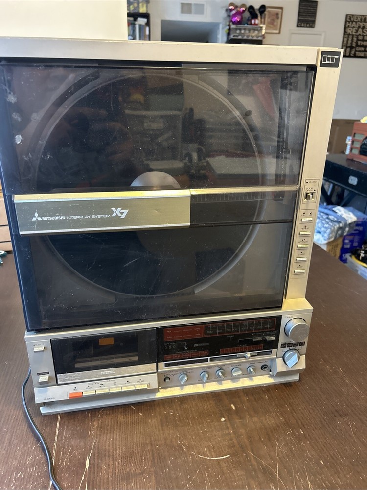 MITSUBISHI X-7 Interplay System Vertical Turntable – For Parts