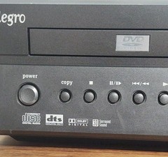 📼 Allegro ABV341 VCR/DVD Player Combo *No Remote* TESTED – Please READ