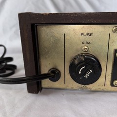 TEAC AN-60 Noise Reduction Unit Dolby System Wood Case UNTESTED Powers On