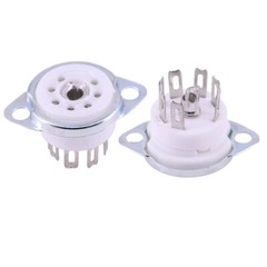10X 7-Pin B7G Tube Socket For EAA91, EC92, 6Z4 6X4 1A2 6H2 6J5 Tube AMP DIY USA