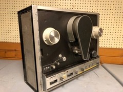 Vintage 1965 AMPEX VR 5100 Videotape recorder parts: Counter and Belt