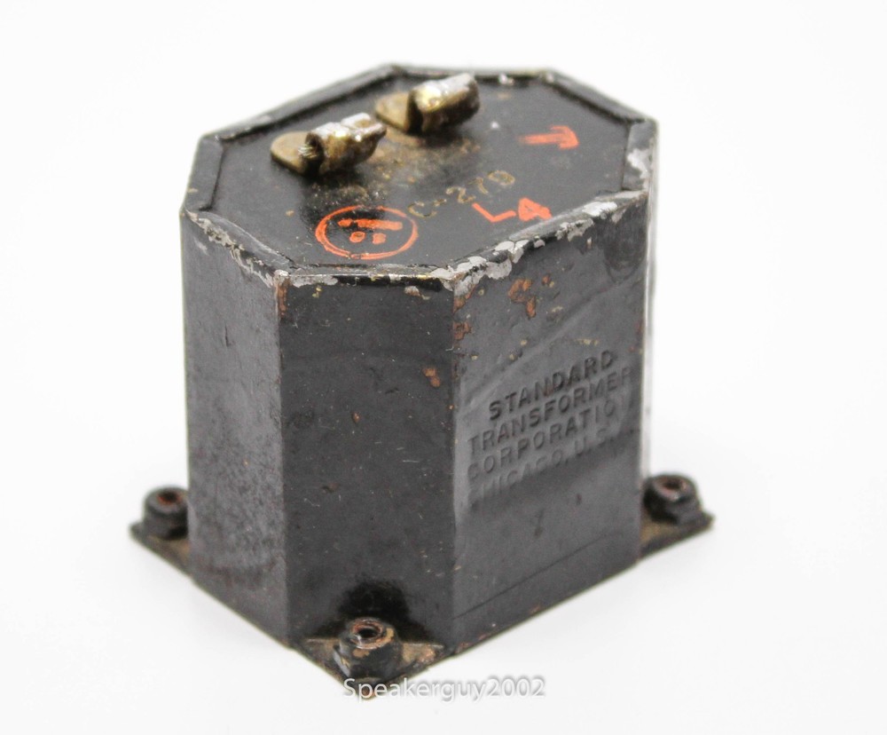 Vintage Standard Transformer Shielded Power Supply Choke / 10.9H 490 Ohm — RM5