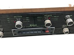 McIntosh C29 Stereo Preamplifier w/ Wood Case Vintage Audio Tested