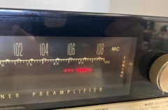 McIntosh MX110 Tube Stereo Am/Fm Tuner Amp Preamplifier ~ S/N 547z5 ~ Powers On