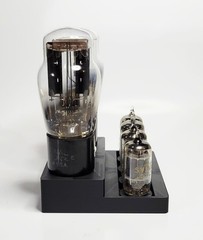 Vacuum Tube Display Stand Holder 4 pin & 9 pin B9A socket 300B, 45, 12AX7, 12AU7