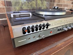 🍊Vintage 1970s Panasonic AM/FM Stereo Turntable Cassette Player | Model SE-1077