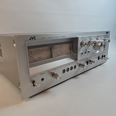JVC JA-S77 Vintage Integrated Amplifier*1977*VU Meters Clean Tested A+ Beautiful