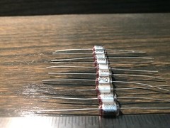 (Lot of 10) NOS Mial Polystyrene Capacitors 2700pf 160v Film/Foil type for Audio