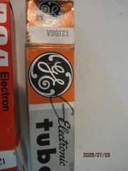 TWO TUBES 12JB6A BOTH BOXES HAVE A G ON BOX GOOD. FOUND AT ESTATE SALE