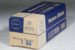 NOS/NIB Western Electric JW 396A/2C51/5670 Mil-Spec Square Getter 1960