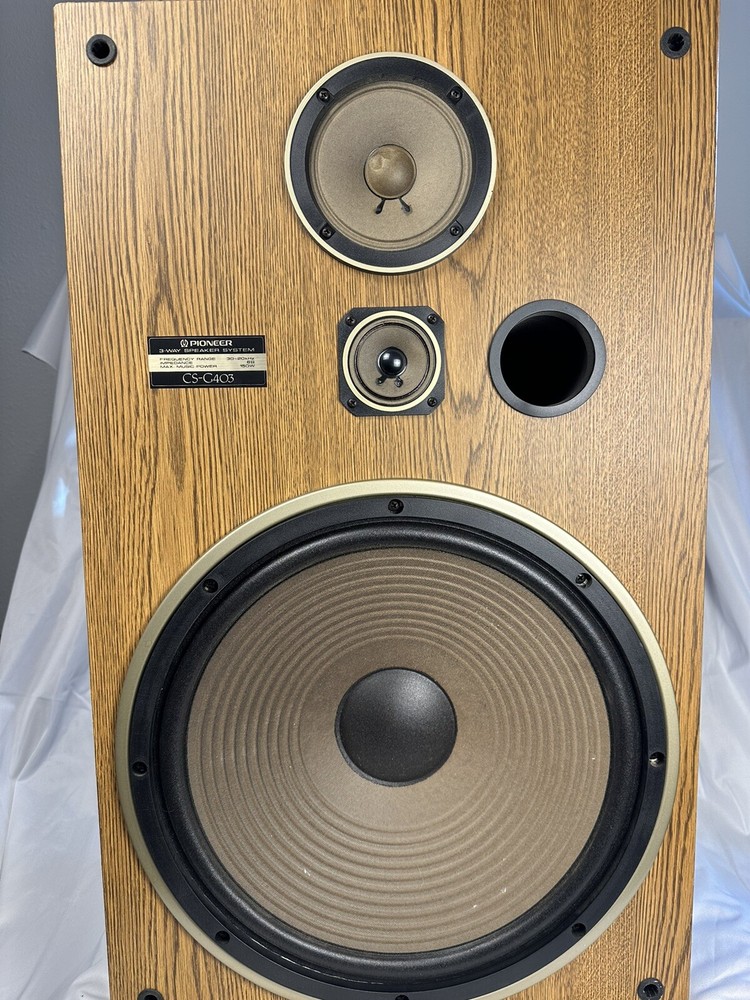 Pioneer 15″ 3-Way Floor Speaker CS-G403 Vintage