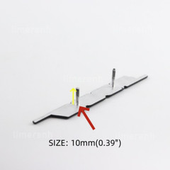 2PCS DIY For BOSE Aluminum Logo Badge Replacement Piece 110mm X 14mm