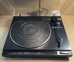 Kenwood KD-54R Vintage Direct Drive Vinyl Audiophile Turntable Tested Working