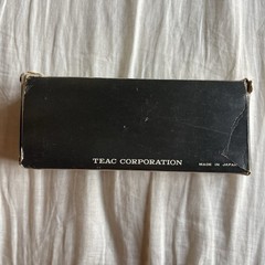 TEAC E-3 Head Demagnetizer 117V w Box And Manual