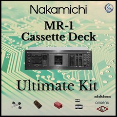 Nakamichi MR-1 Cassette Deck Ultimate Restoration Kit – Wima, OnSemi, Nichicon