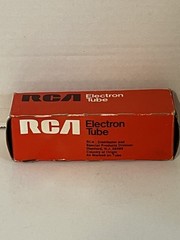 RCA 6L6GC Black Plate Vacuum Tube NOS New Old Stock