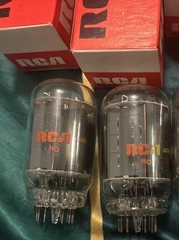 RCA 33GY7A Sweep Tubes NOS NIB Tested Price Per 2 Tubes (1 Pair) Date Matched