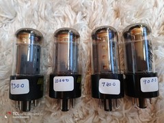 Westinghouse 7591 Matched Quad
