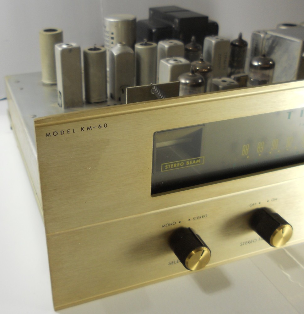 Fisher KM-60 StrataKit Tube Stereo Multiplex FM Tuner Working w/Original Manual