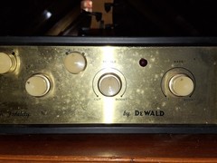 DeWALD High Fidelity Mono Integrated Vacuum TUBE Amp Amplifier WORKS EL84 6BQ5