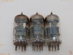 3x Brimar ECC88 6DJ8 O-Getter – Rochester 1961 – Near NOS