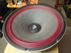 Vintage Cerwin Vega 15 Inch Woofer W15P Speaker “Read”