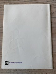 Hammond Organ Fun Folio Series 126200 Owner’s Manual Users Instructions
