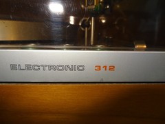 Philips Holland Electronic 312 DC Servo Belt-Drive Turntable w/Audio-Technica Ca