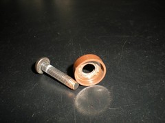 OEM Original Yamaha CR-2040 Stereo Receiver Wooden Cabinet 1 Mounting Screw Bolt