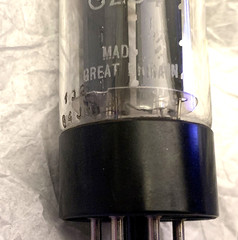 Vintage Amperex Bugle Boy GZ34 Rectifier Tube Made in Great Britain Great!