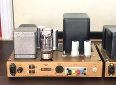 Pair HeathKit W-5M Amplifiers VON GAYLORD