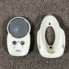 Hunter Original OEM Ceiling Fan White Remote Control G0878-01 350MHz With Mount