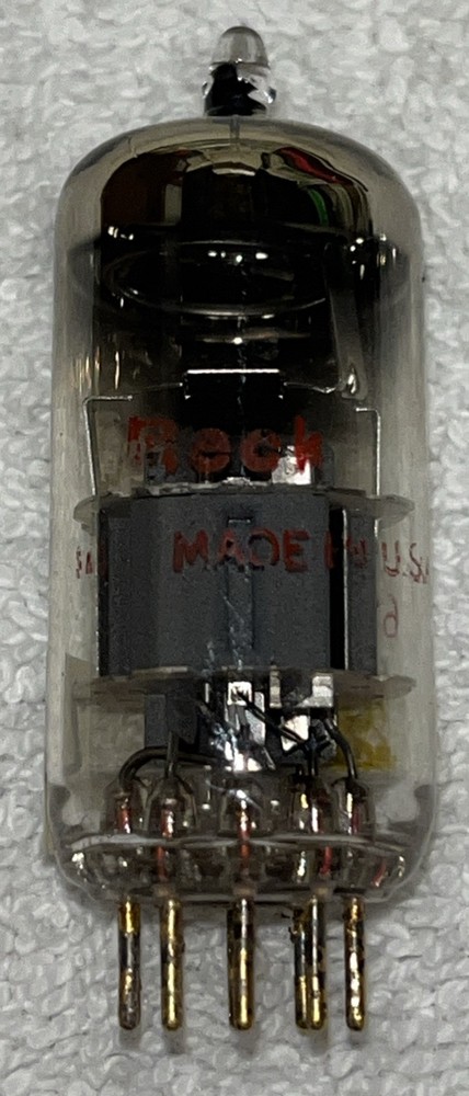 Amperex Beckman 6922 6DJ8 ECC88Gold Pin Vacuum Tubes Amplitrex Tested Good