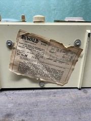 Vintage Dewald Model H-528 Radio Works In Good Condition See Description