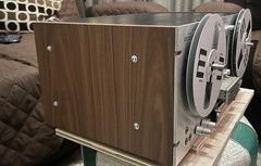 Pioneer RT 701 & 707 Wood plastic laminated Walnut color MACHINE NOT INCLUDED
