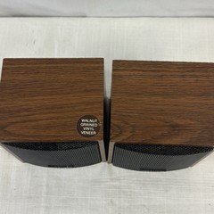 Realistic Minimus 0.3 Cat. 40-1250A Shelf Speaker Pair 7 Watts VTG Walnut Veneer
