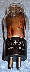 1 Ken-Rad 80 Vacuum Tube – 1940’s Vintage Rectifier for Radios & Power Supplies