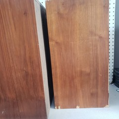 Vintage Pioneer CS-66 Speakers Wood Cabinets Lattice Grills 10” 3-Way 8 Ohms 40W