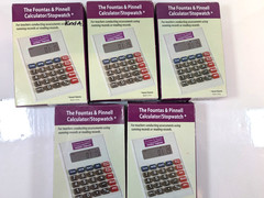 4-Fountas and Pinnell Vintage Calculator/ Stopwatch