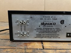 Vintage Dynaco AF-6 AM FM MPX Tuner Receiver Tested Working