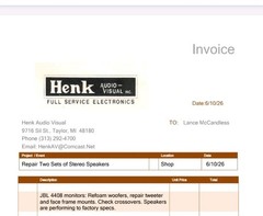JBL 4408 Studio Monitor Speakers Pair – Professionally Restored – Tested Working