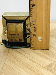 HAMMOND beckman helipot TYPE C TRANSFORMER 166G25 827n 115V Secondary 25v