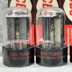 QUAD NOS NIB CBS 6SN7 GTB TUBES ALL TESTED over 100% DATED 1960