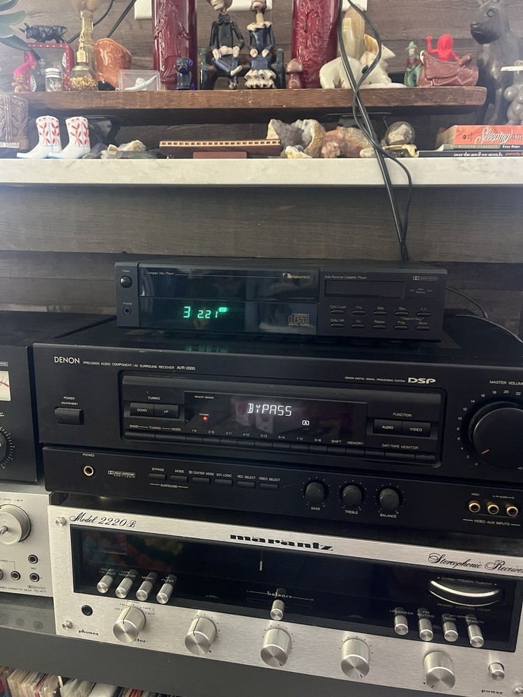 Nakamichi Cp-1 CD Cassette Combo. Both Work. Please Read.