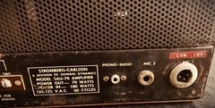 Stromberg Carlson Signet 70 Tube Amplifier in good working condition !