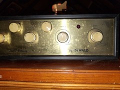 DeWALD High Fidelity Mono Integrated Vacuum TUBE Amp Amplifier WORKS EL84 6BQ5