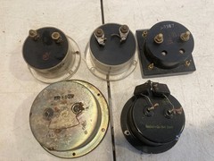 Lot of 5 Analog Panel Meters Western Electric