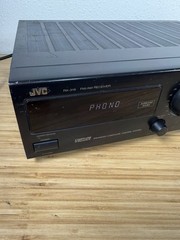 JVC RX-318BK – Vintage 2 Channel Stereo Audio Receiver – 110 Watts Per Channel